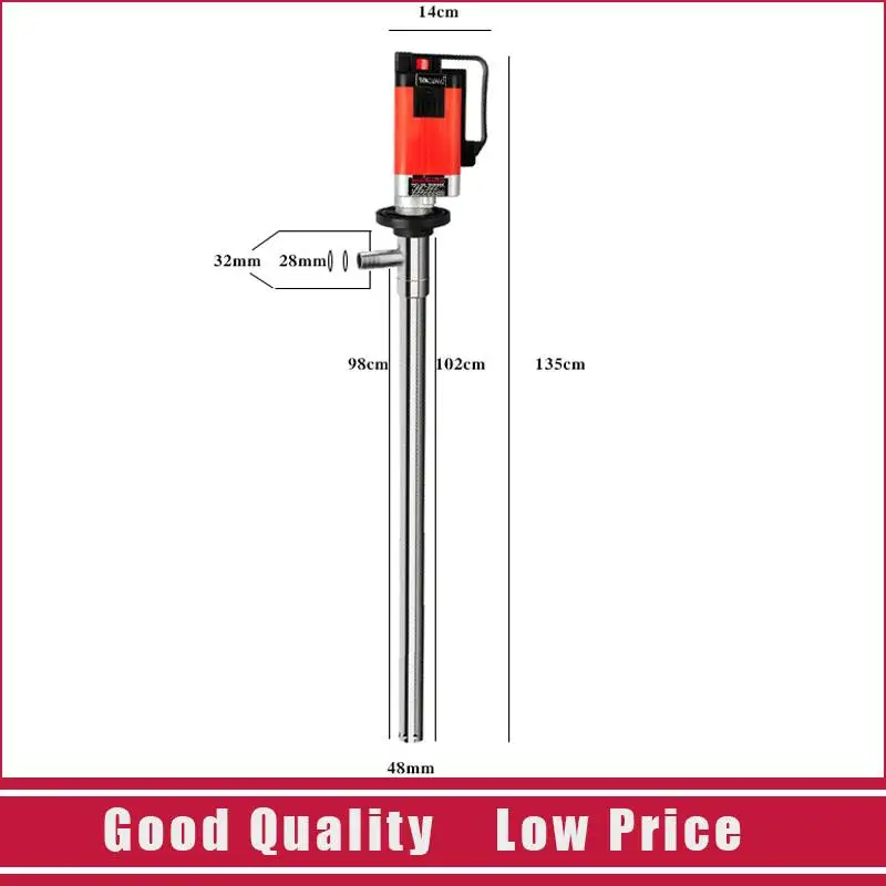 

NEW 8000CPS Electric Oil Transfer Pump Vertical Barrel Pump 2000W Big Power Oil Pump