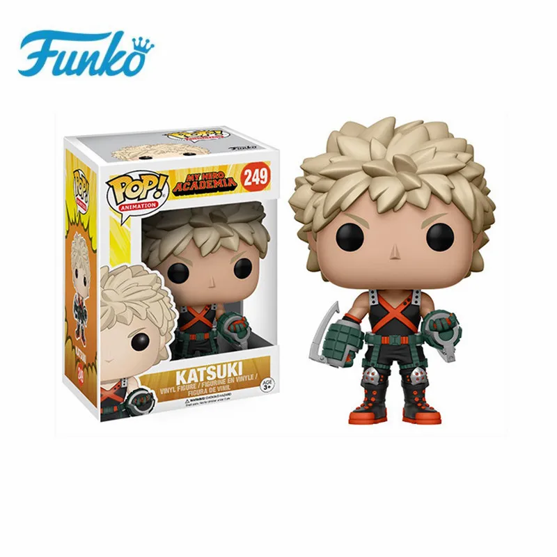 Funko pop My Hero academic DEKU тренировка TODOROKI ALL MIGHT KATSUKI виниловая Коллекция Фигурки Модель