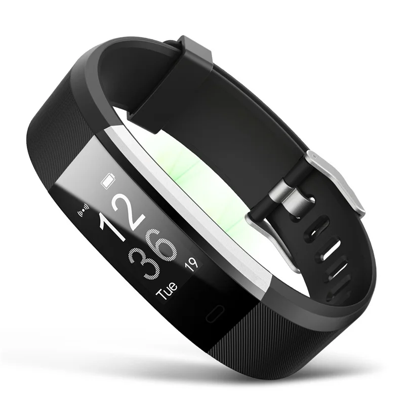 

696 Smart band Heart Rate monitor Waterproof Pedometer Information push for iphone and Android