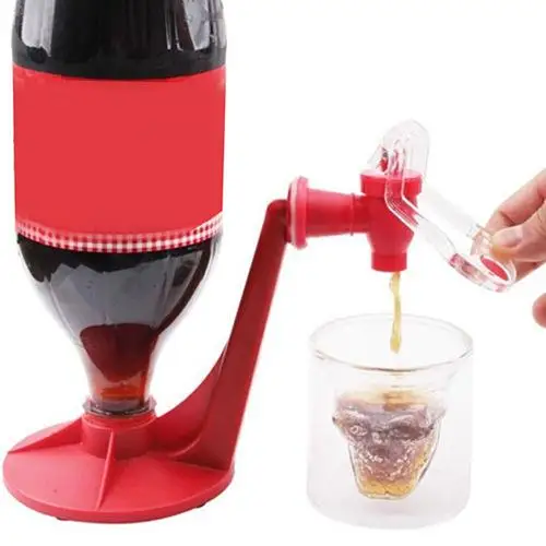 

Creative Soda Drink Dispense Gadget Party Coke Drinking Automatic Dispenser Tool！