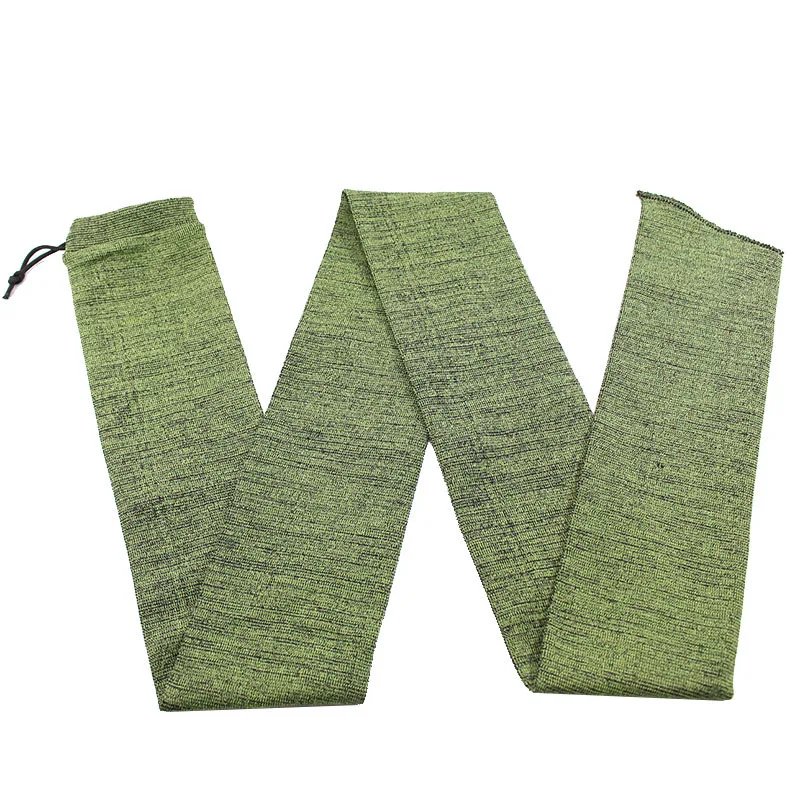 

160cm Tactical Airsoft Knitted Rifle Gun Sock Treated Drawstring Elastic Short Socks Rifle Protector Rifle Cover Case