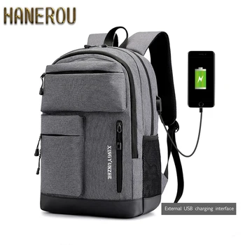 

Men Anti theft Backpack 2019 Fashion Backpacks For Teenage Girls Large Capacity USB Charging Travel Bag Waterproof Backpack