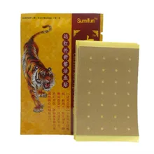 24 шт., тигровый бальзам для облегчения боли, медицинский пластырь, китайские Пластыри для обезболивания шеи, запястья, спины, боли в мышцах, забота о здоровье, пластырь