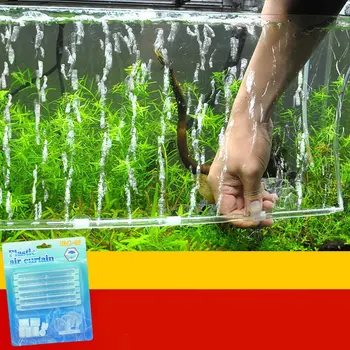 

60cm Length Fish Tank Aquarium Air Stone Bubble Wall Aeration Tube Oxygen Pump Diffuser High Efficiency Without Pollution