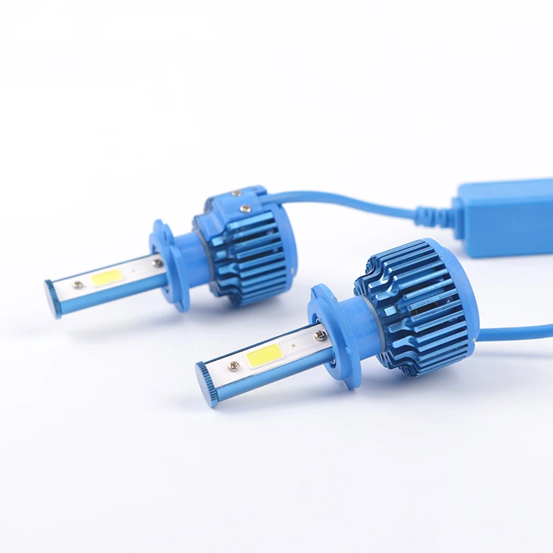 

LDDCZENGHUITEC H7 LED auto Headlight Headlamp 360 degree fix 12-24V COB Conversion kit 3000lm 6000k H1 H3 H11 H4 9005 9006 880