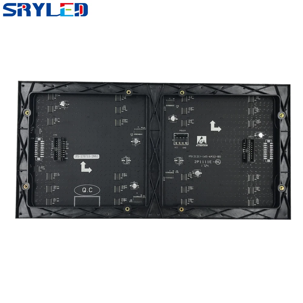 SRYLED Ǯ ÷ LED  1/16 ĵ г, LED Ʈ P5 ǳ SMD2121, 64x32 ȼ, 320x160mm
