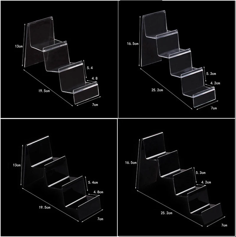 Многослойный органайзер для украшений подставка для солнцезащитных очков очки Рамка для очков стойка для кошельков стойка для хранения акриловая коробка дисплей