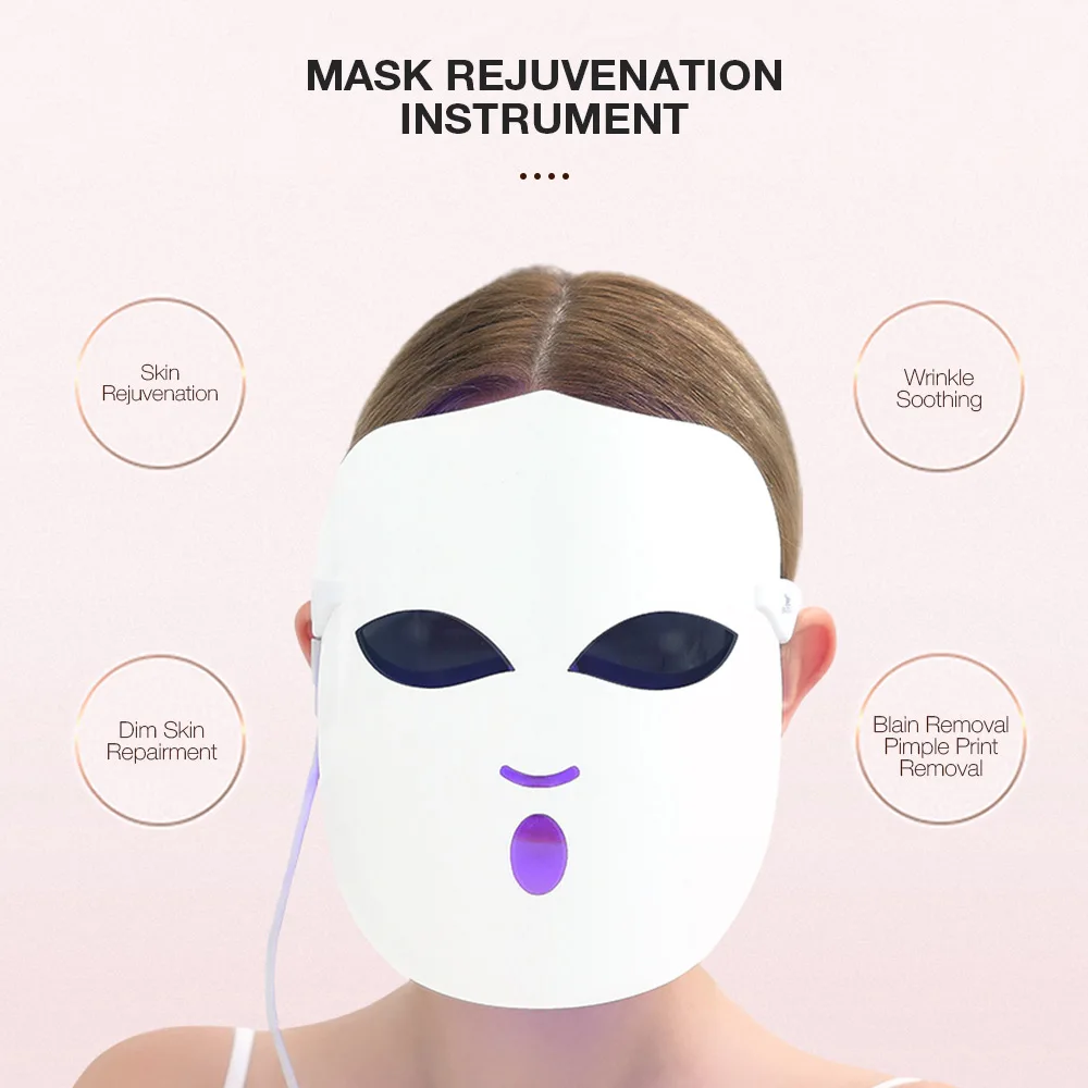  K-SKIN KD036 Beauty Photon LED Facial Mask Therapy Skin Rejuvenation Korean Skin Care Anti Acne Wri - 32972809443