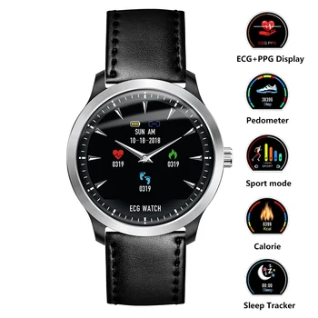 

Smart Watch Fitness Smart Watch ECG PPG Heart Rate Monitor Blood Pressure Smartwatch for Samsung Xiami IOS Phone Watch