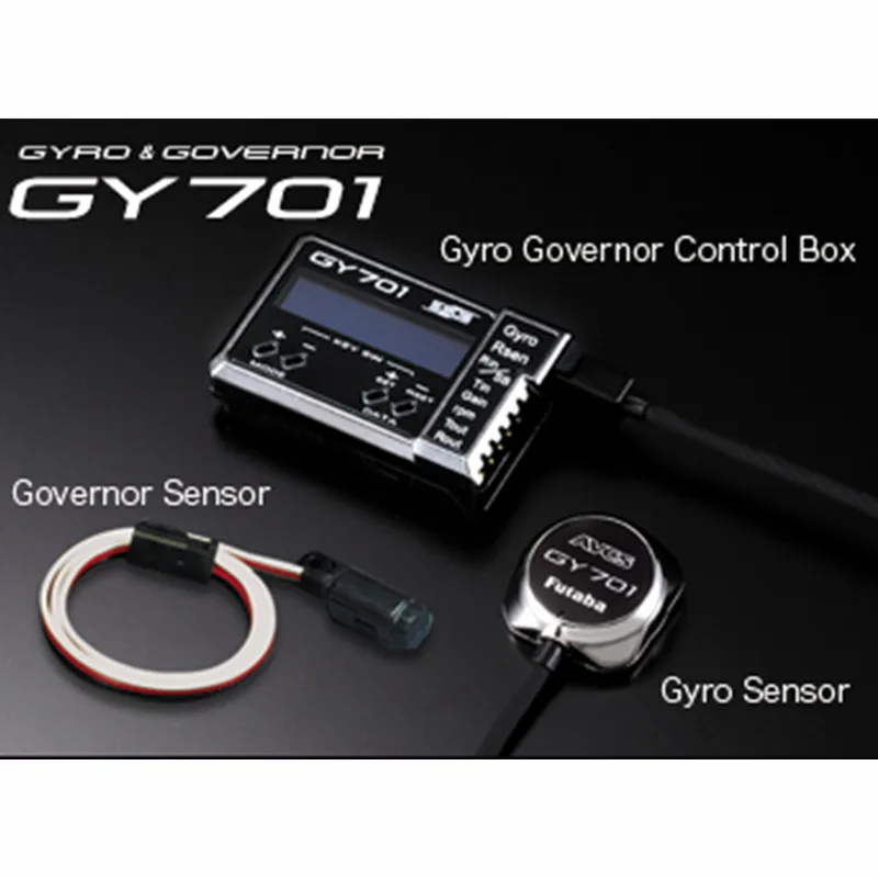

Original Futaba GY701+BLS276SV Gyro Set with Constant Speed Meter