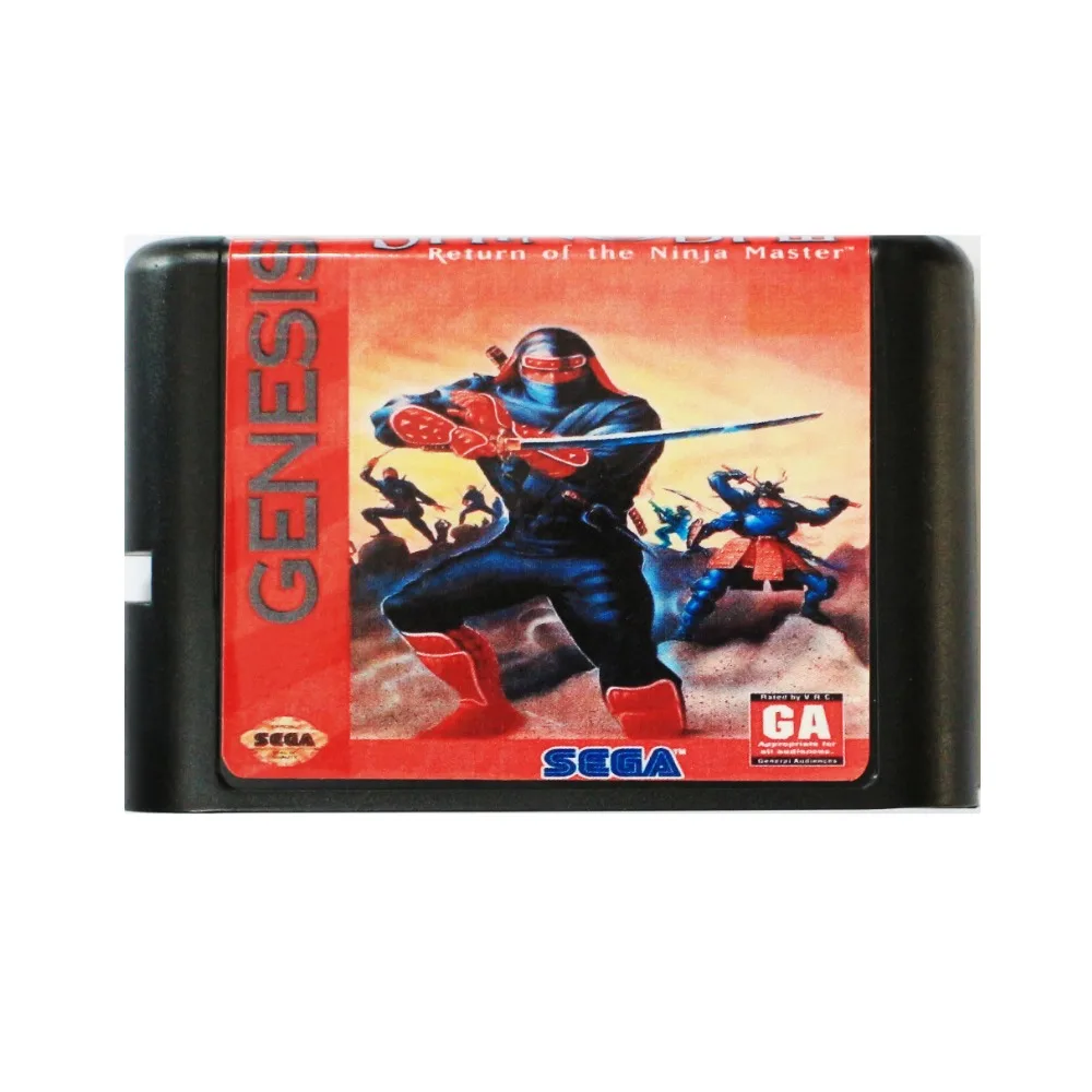

Shinobi 3 - Shinobi Revenge Of The Ninja Master 3 16 bit MD Game Card For Sega Mega Drive For SEGA Genesis