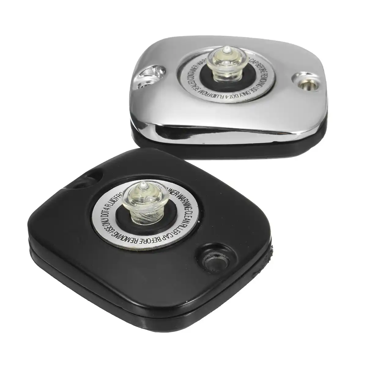 harley davidson front brake master cylinder cover black