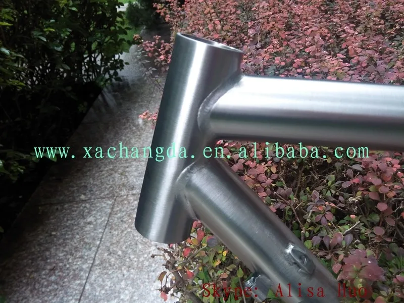 Top titanium touring bike frame with S&S coupler titanium 700C bike frame with S&S coupler 9 Top titanium touring bike frame with S&S coupler titanium 700C bike frame with S&S coupler 9