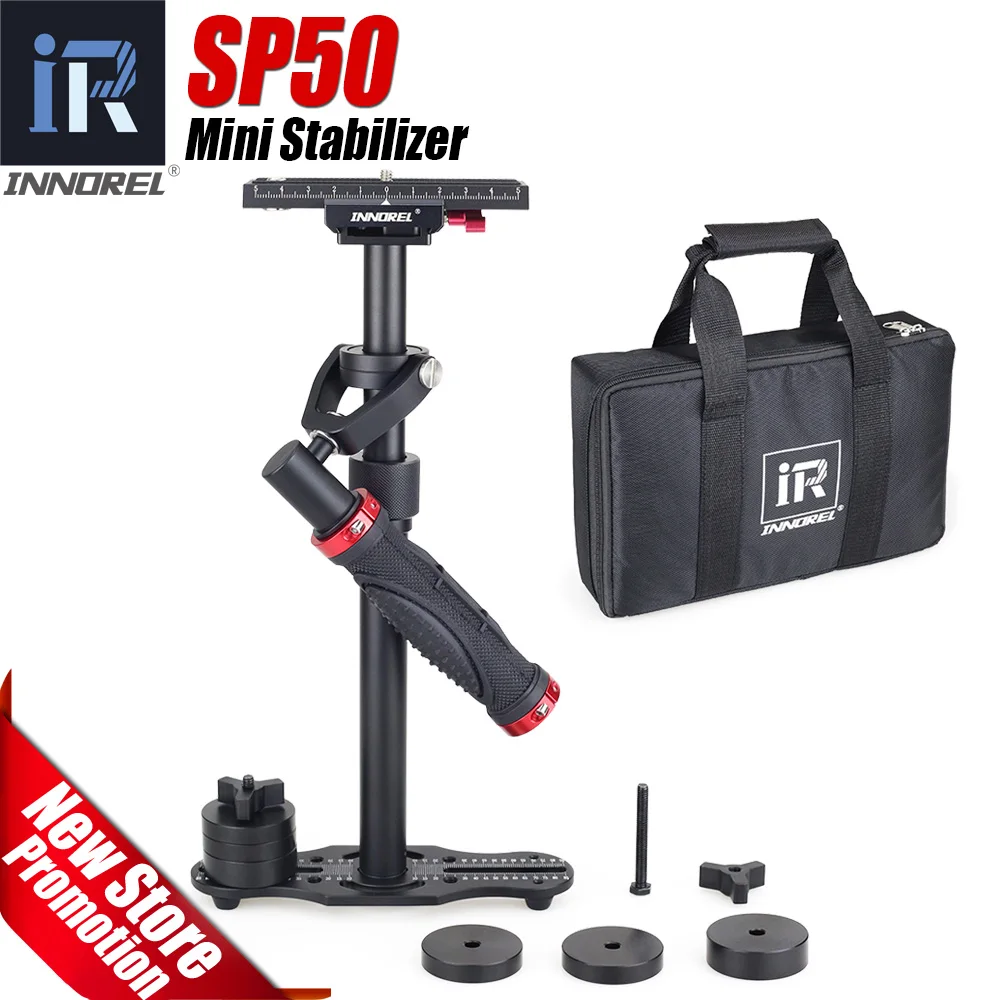 SP50 mini handheld camera stabilizer DSLR video steadicam steadycam for Nikon Canon 5D3 5D4 Sony VS