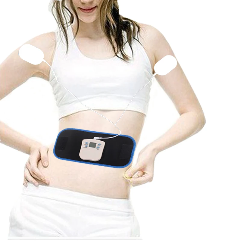 AB slimming massager belt Body Muscles Massage Muscle Exercise Toner