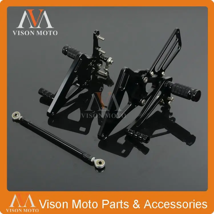 

CNC Adjustable Rearsets Foot Pegs Rear Sets For Yamaha XJR400 1993-2007 Racing Motorcycle