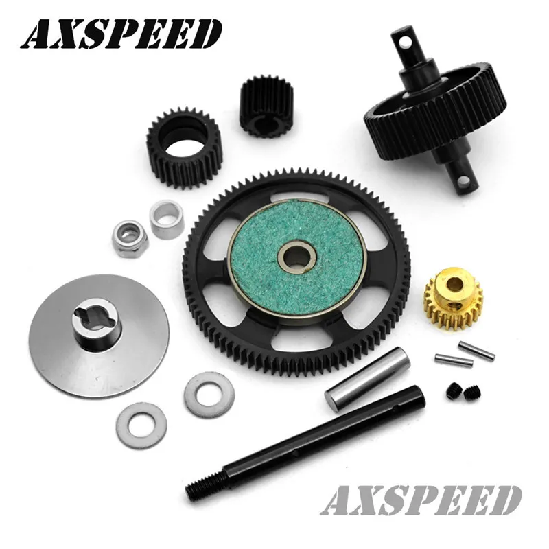 Комплект передач из стали для Радиоуправляемая модель axial SCX10 Honcho/Dingo/Jeep/Deadbolt