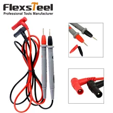 Flexsteel 1000V 10A Universal Digital Multimeter Lead Probe Multi Meter Test Wire Pen Set Cable Needle Tip Probe Flexsteel 1000V 10A Universal Digital Multimeter Lead Probe Multi Meter Test Wire Pen Set Cable Needle Tip Probe