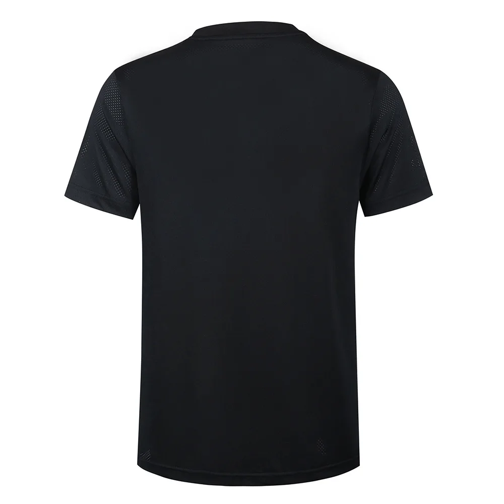 Новая быстросохнущая рубашка для бадминтона для мужчин/женщин, Спортивная футболка для бадминтона, футболки для настольного тенниса, одежда для тенниса, сухая крутая рубашка 5061