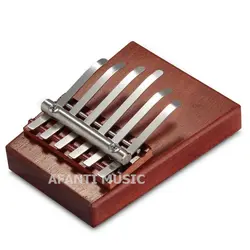 Afanti музыка 6 ключей калимба mbira большого пальца Пианино Корейская сосна традиционные африканские музыка Инструменты 6 тон (thp-104)