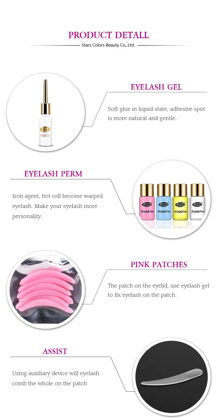Completo de Tratamento de Crescimento de Cílios Jogos Lote Lash Lift Kit Mais Longo Curling Cílios Perm Solução Perming Conjunto Beleza 5 - 99 5 Tratamentos para crescimento dos cílios