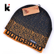 Шапочки для мужчин зимние шапки горные лыжи маска шапка вязаный шерстяной шляпа двойной толщиной шапки для мальчиков 3 цветов