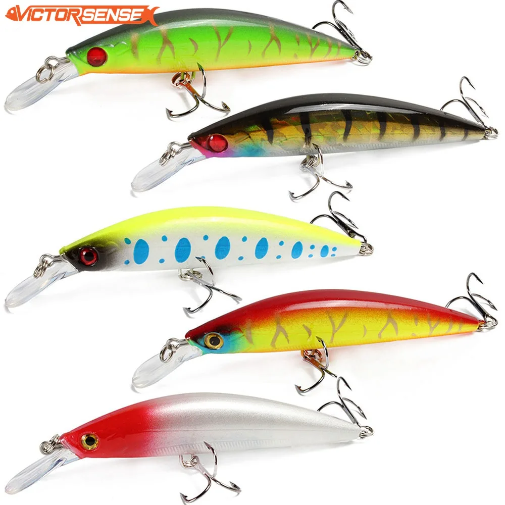 Victorsense Minnow приманки для ловли рыбы 10 5 см 25 3 г Crankbait 0 5-3 м глубина искусственная