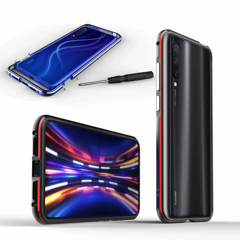 Luxury Metal Bumper Phone Case For Xiaomi Redmi K20 K20 font b Pro b font Case