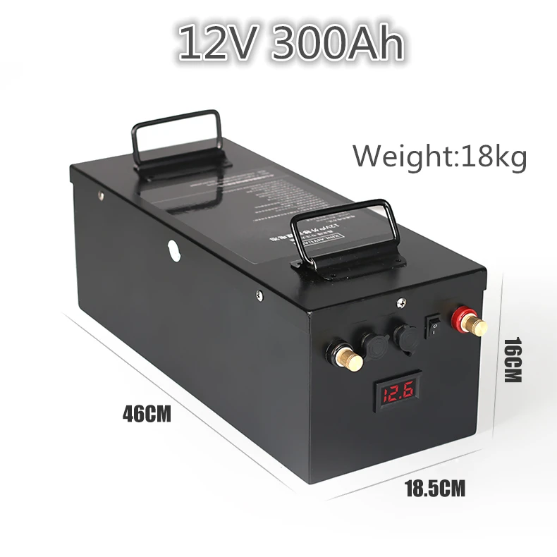 12V 24V большая емкость 200ah 300ah литий-полимерный литиевый аккумулятор судового двигателя инвертор электрическая rv батарея Солнечная система аккумуляторной батареи