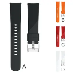 Часы ремешок Ремешок Pin пряжками силиконовые браслеты наручные группы Замена аксессуары для Galaxy Watch Active, Малый