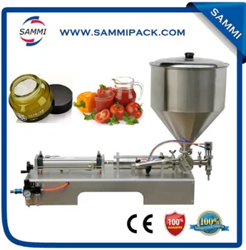 

Semi-automatic G1WG-500 shampoo, lotion gel, cream filling machine 50 to 500g