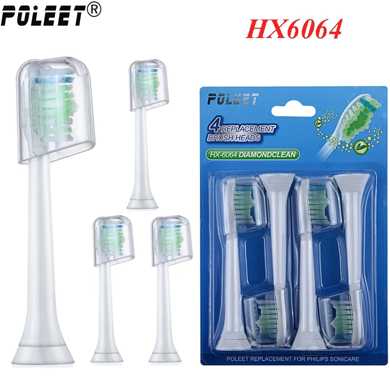 Free Shipping Electric Toothbrush Replacement Heads Fits for Philips