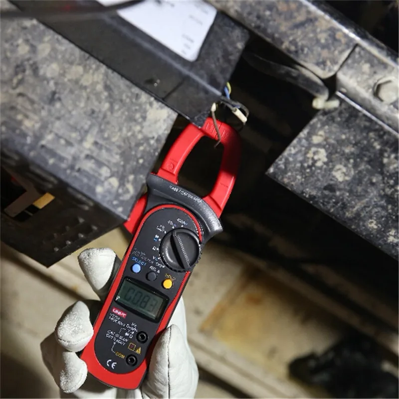 

UNI-T clamp meter UT204 True RMS Digital Clamp Meter 40 400A AC DC Current clamp meter Resistance Frequency Multimeter clamp