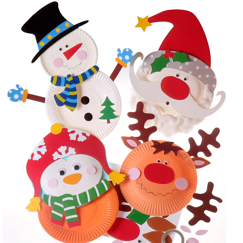 Online Buy Wholesale snowman paper plates from China 