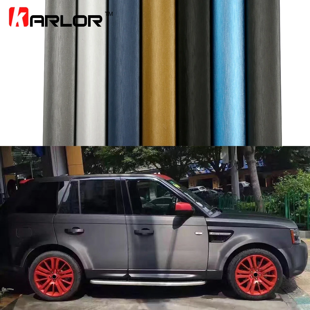 Car Styling Aluminum Brushed Vinyl Film Car Wrap Automobiles Motorcycle Scooter Computer Phone Decals Stickers Film Accessories car styling matte chrome brushed metallic vinyl film car stickers and decals automobiles car body wrapping foil air bubble free