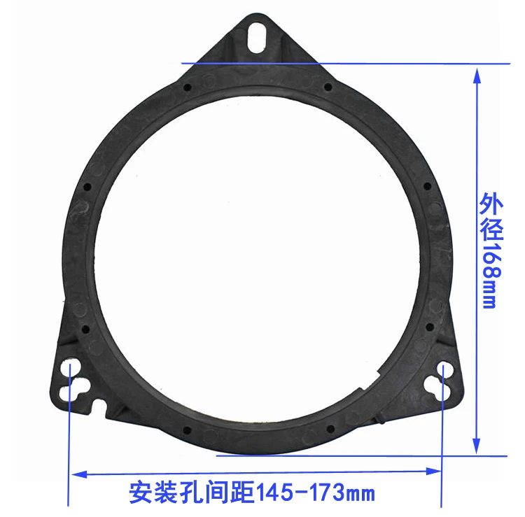 2 шт. специальный громкоговоритель крепление для TOYOTA NISSAN рога Шайба-адаптер кронштейны прокладка под динамик пластинчатые адаптеры кронштейны Твердые прокладки нейлон