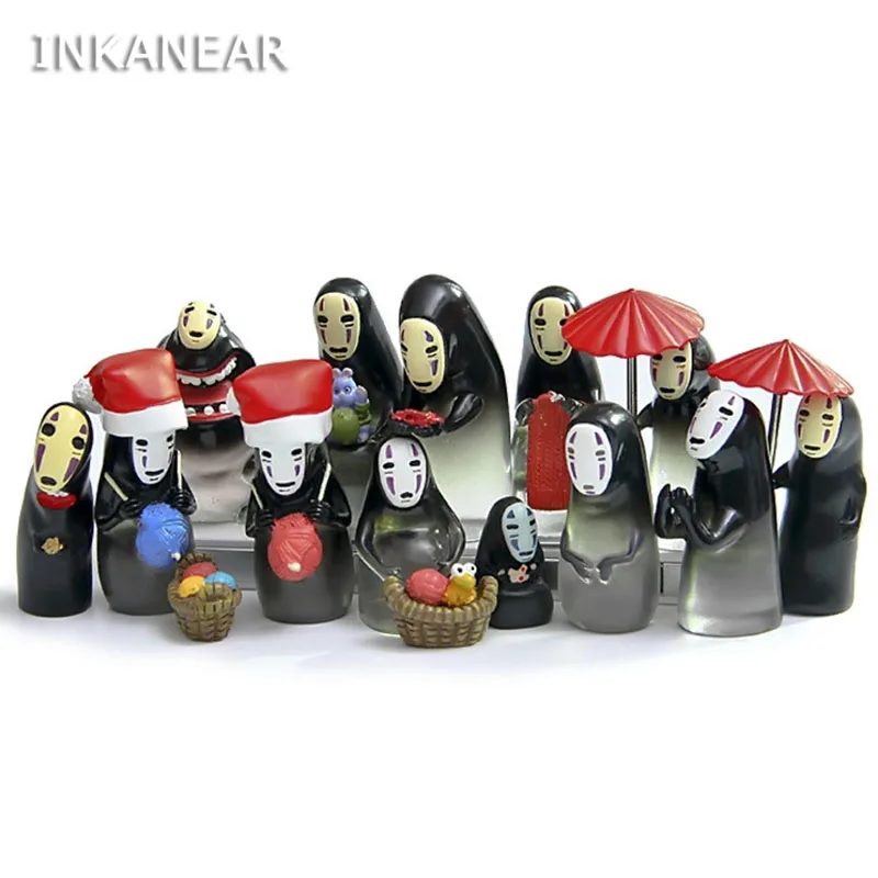 

INKANEAR Spirited Awa Resin Faceless Man Fairy Garden Miniatures Terrarium Action Figurine Car Ornament Decor Toy Accessories