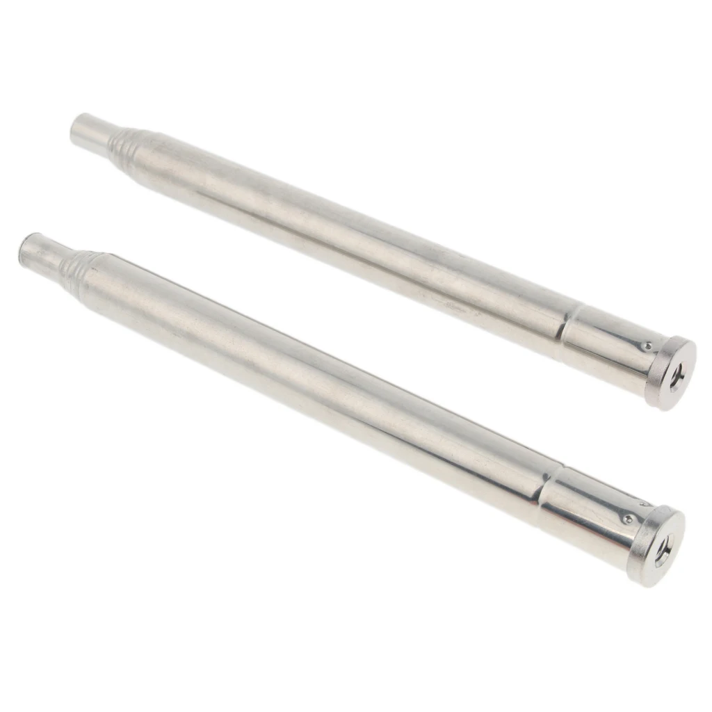 2pcs Durable Stainless Steel Telescopic Sticks Accessory For Belly Dance Costume Isis Wings