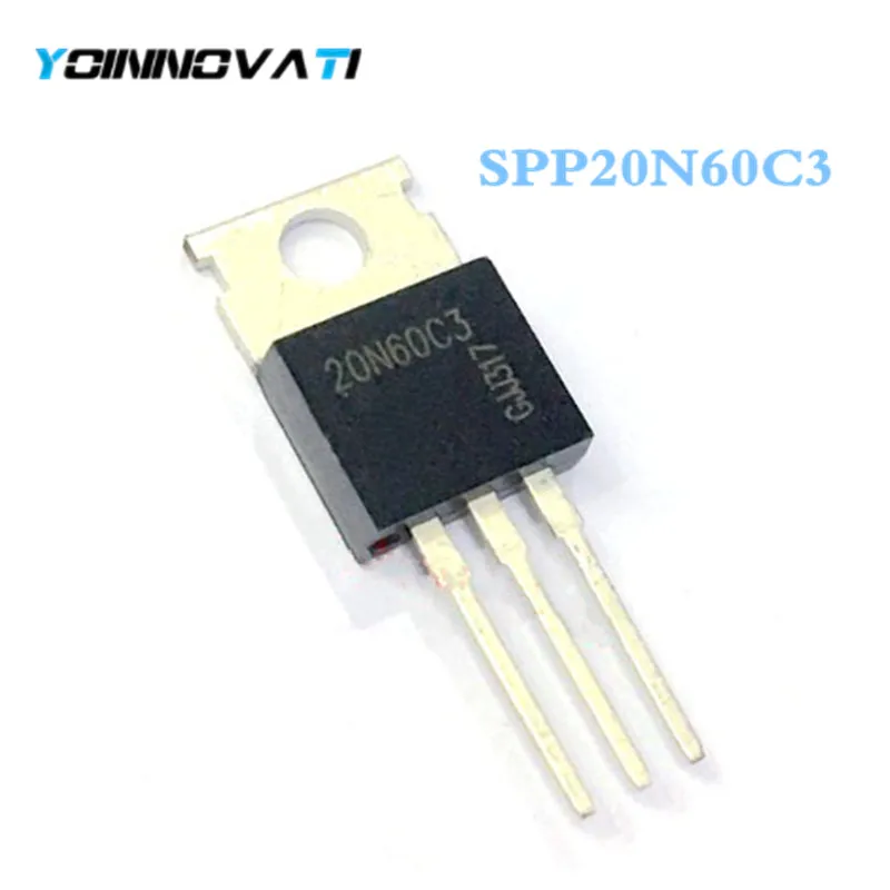 100 шт./лот SPP20N60C3 SPP20N60C SPP20N60 20N60C3 TO-220 IC лучшее качество | Электронные компоненты и