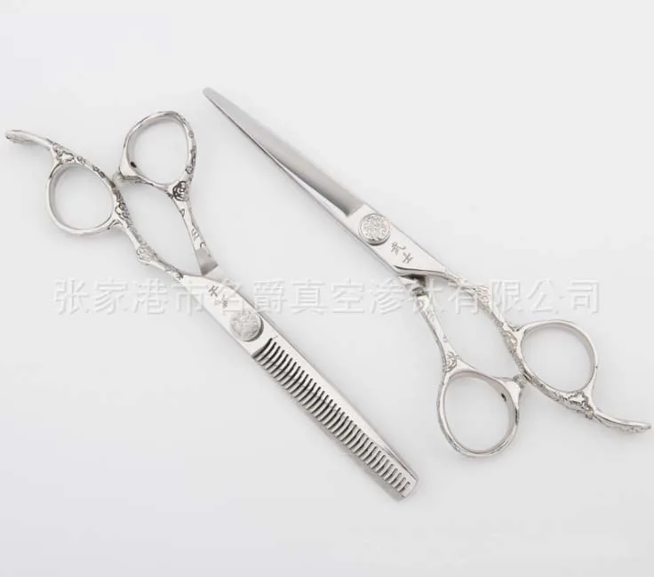Самурайские 6 дюймовые Профессиональные Парикмахерские ножницы высокого качества, парикмахерские ножницы, ножницы для стрижки волос, набор салонного оборудования