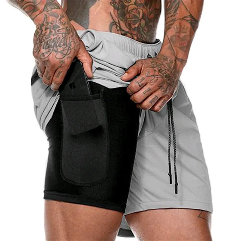 Для спортзала WINER новые мужские летние тонкие шорты для спортзала Фитнес Бодибилдинг беговые мужские шорты по колено дышащие шорты спортивная одежда-сетка