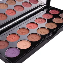 MISS ROSE Brand Maquiagem Professional Naked Smoky Matte Easy to Wear 14 Colors Eyeshadow Palette Cosmetics