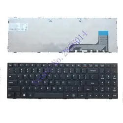 Английский клавиатура для Lenovo Ideapad 100-15 100-15IBY 100-15IB B50-10 PK131ER1A05 5N20h52634 9z. NCLSN.00U NANO NSK-BR0SN черный США