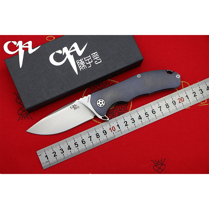 

CH3504 SPARK original S35VN blade Titanium handle Flipper folding knife Outdoor camping hunting pocket knives EDC tools Survival
