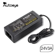 Autoeye 24V3A 5,5*2,1/2,5 мм 72W фары для Питание для O светодиодный Светодиодный T12 942/941/943 Мини паяльная станция STC цифрового управления электросварочными агрегатами
