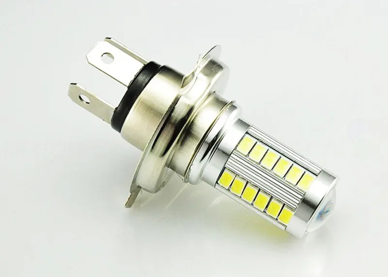 Cls H4 супер яркий 5630 SMD 33-светодиодный 12V автомобильный белый противотуманный светильник лампа для вождения 30 июля 5 ниже