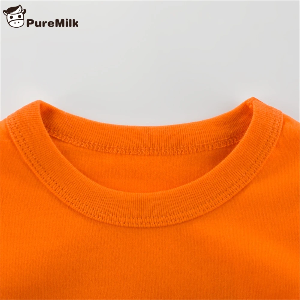PureMilk оранжевая детская одежда Ранняя с рисунком акулы для мальчиков