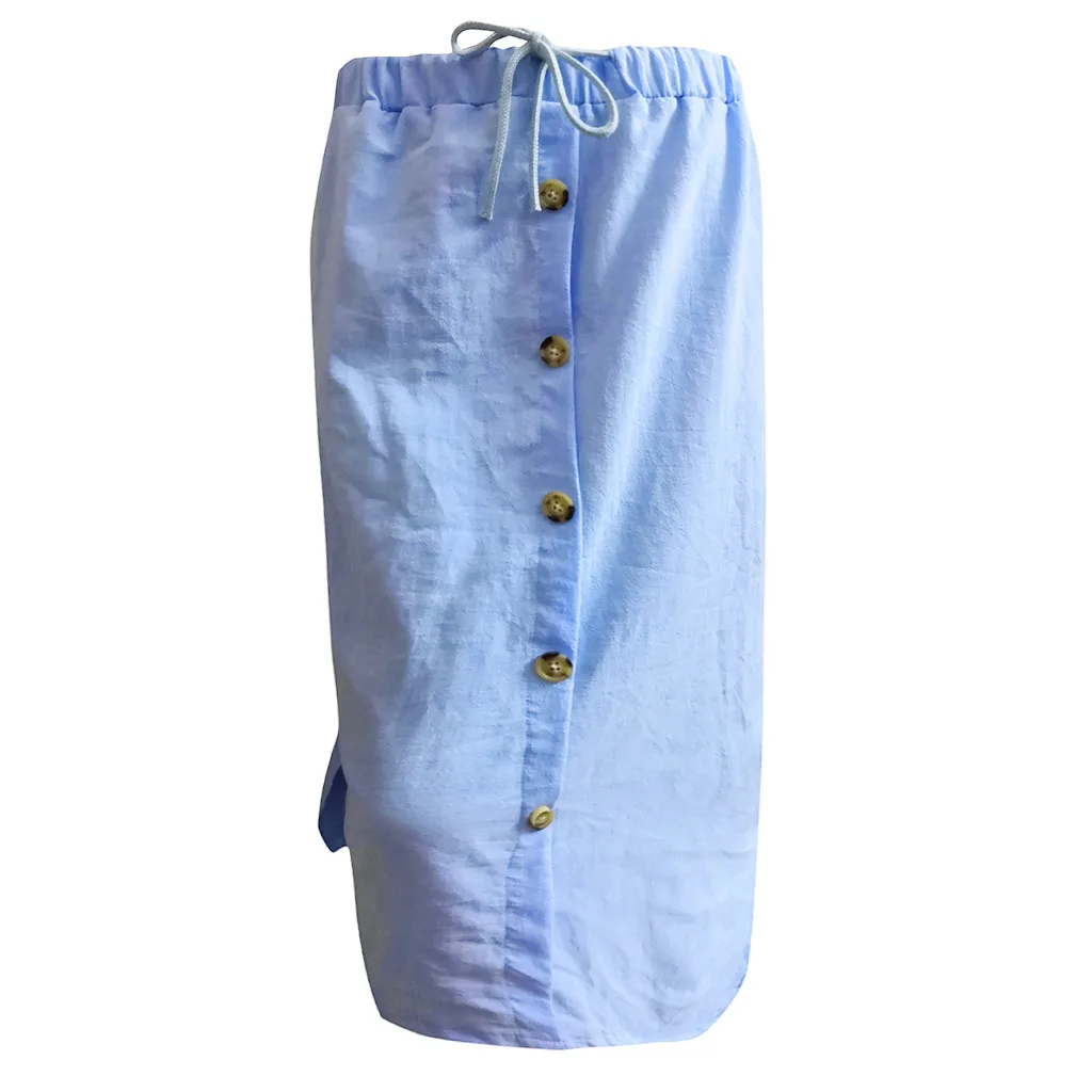 Falda Midi Mujer, юбка размера плюс,, Женская эластичная винтажная длинная Повседневная плиссированная юбка с высокой талией, юбка для юбок Z4