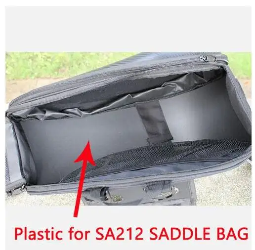 

2x SA212 Universal motorcycle side bag helmet bags 's plastic