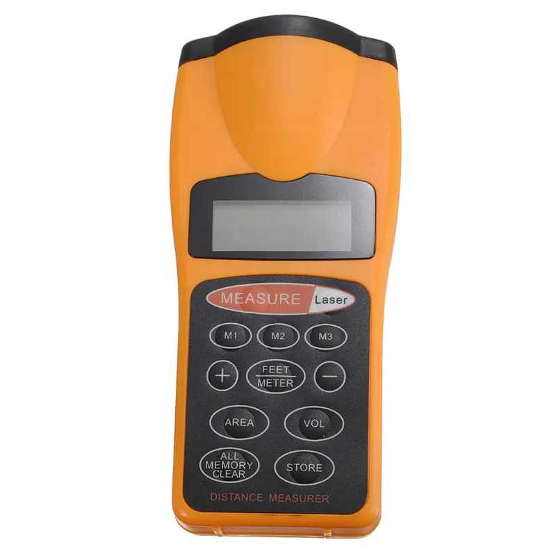 

Ultrasonic Distance Meter Laser Measurer Rangefinder Digital Ultrasonic Rangefinders Measuring Tape Digital Measure Range 60ft